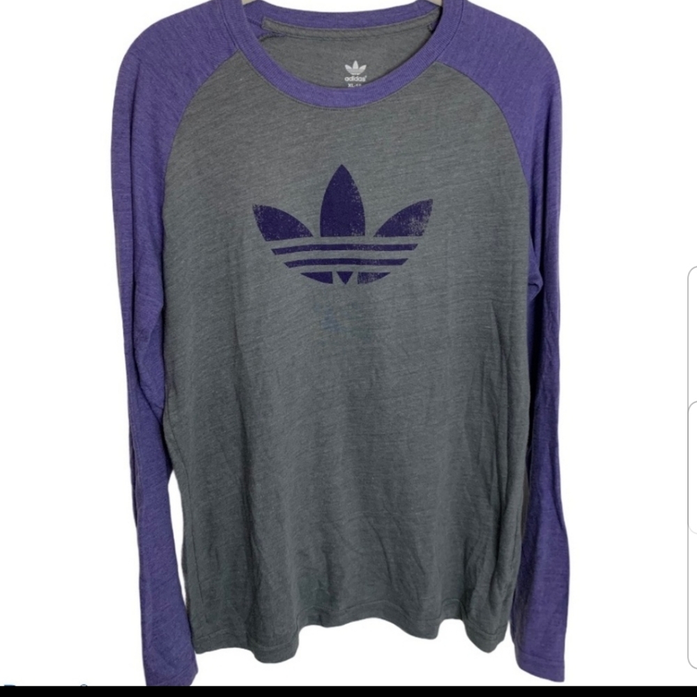 Adidas Originals Vintage Softball Ringer LS Tee